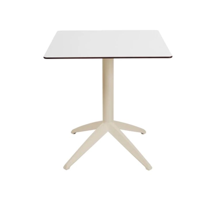 Стол QUATRO FOLD 70X70 SAND-WHITE1